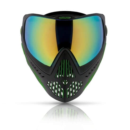 Dye_I5_Paintball_Thermal_Maske_EMERALD_grün_schwarz_front