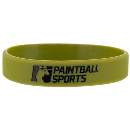 Paintballsports_Gummi_Armband_oliv