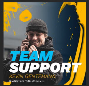 Paintball Sports Teamsupport Kevin Gentemann