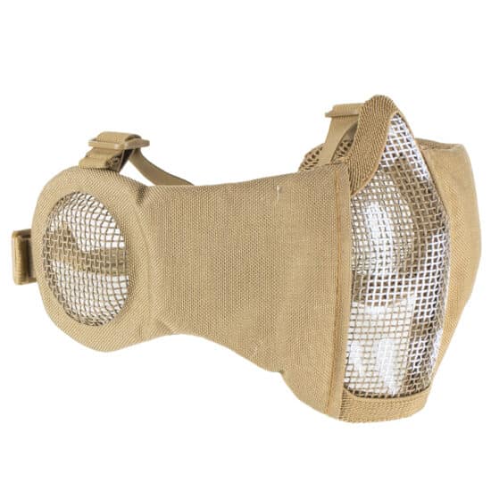 DELTA_SIX_Airsoft_HalfFace_Mesh_Maske_GHOST_Tan_side