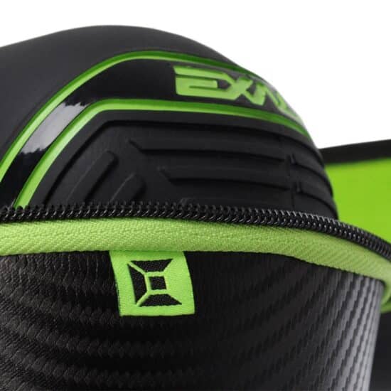 Exalt_Bottle_Case_Paintball_HP_System_Tasche_Carbon_schwarz_gruen_details