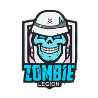 Paintball_Airsoft_PVC_Klettpatch_Zombie_Legion_blau