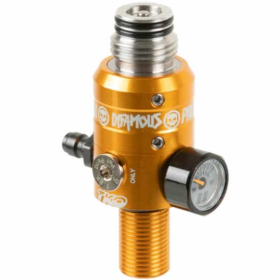 PowerHouse_TKO_Paintball_HP_Regulator_300Bar_4500PSI_GOLD_side