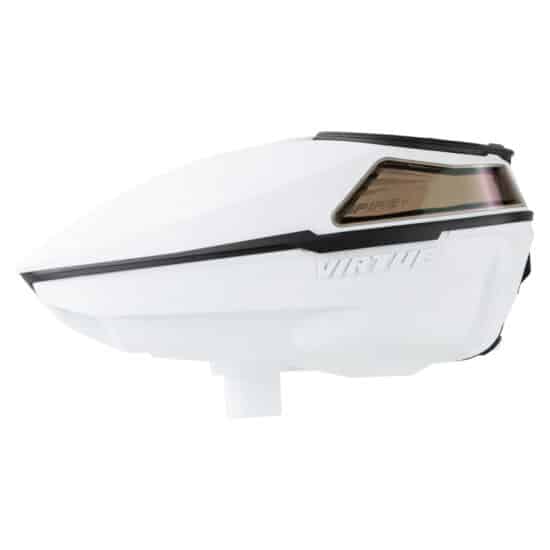 Virtue_Spire_V_Paintball_Hopper_ Loader_white_on_black_color_Switch