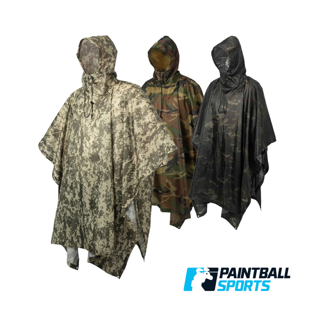 Dela Six Camo Ponchos